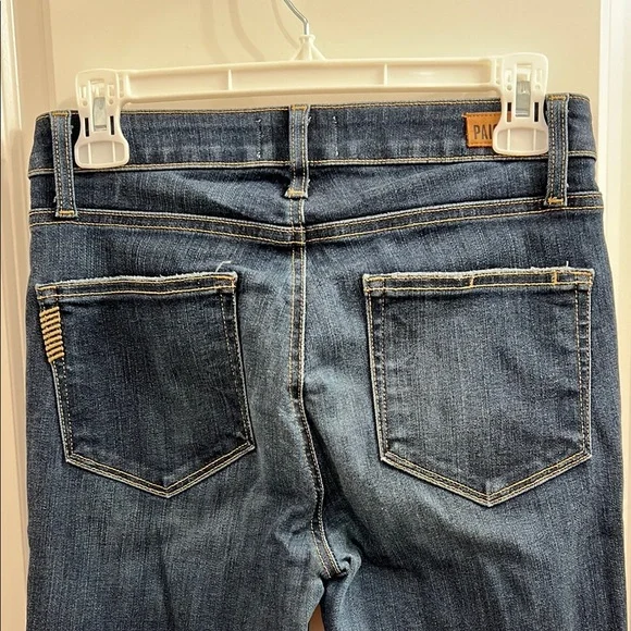 Paige Dark Wash Skinny Jeans - Picture 2 of 3